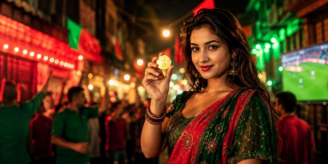 Casino betting experience in Narayanganj with a red and green theme