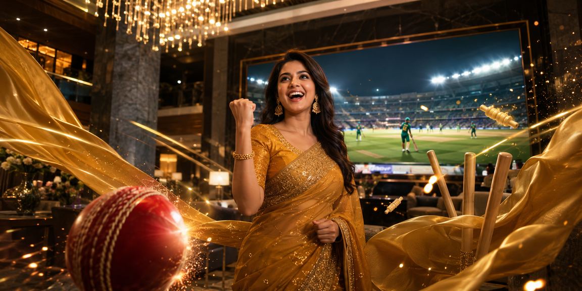 নারায়ণগঞ্জে শাড়ি পরিহিত ব্যবহারকারী betwinner login - এ ক্রিকেট বেটিং উপভোগ করছেন